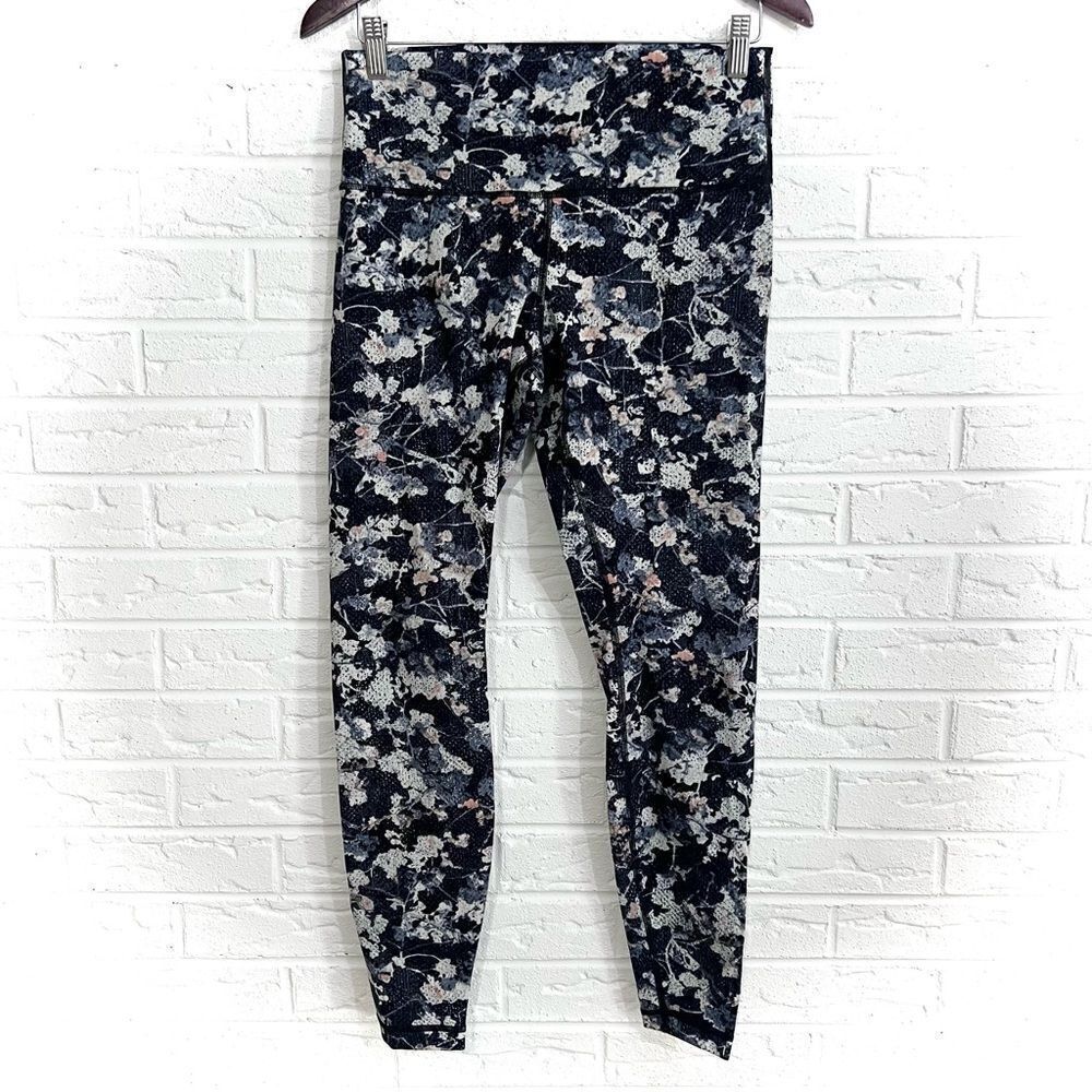 Lululemon Wunder Under Hi-Rise Tight 28" Spring Bloom Multi Size 10
